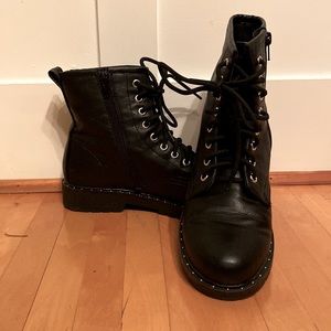 Black Combat Boots